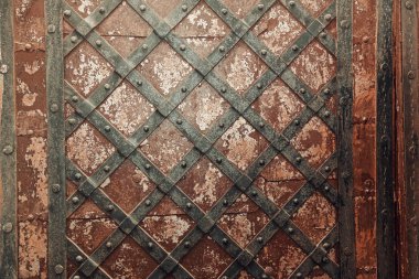 sahte çubuklarla Metal kapılar