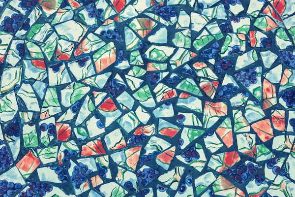 Background of broken mosaic — Stock Photo, Image