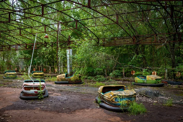 Chernobyl amusement park — Stock Photo, Image
