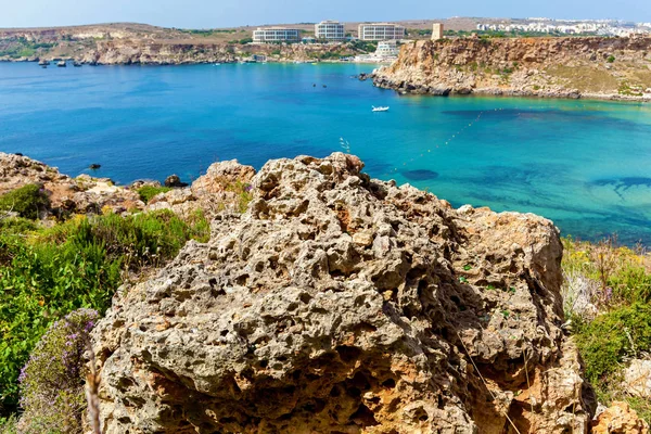 Beach Riviera Malta — Stockfoto