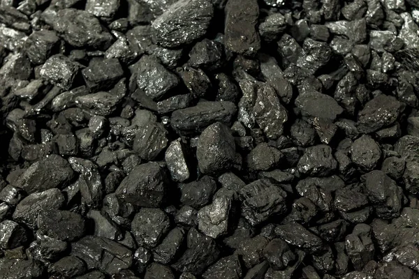 The black coal background — 图库照片