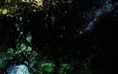 Çok renkli yıldızları, nebulaları ve asteroitleri olan soyut uzay arkaplanı. Yıldız alanı. Güzel bir alan arkaplanı. Büyük resim.