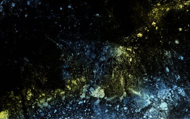 Çok renkli yıldızları, nebulaları ve asteroitleri olan soyut uzay arkaplanı. Yıldız alanı. Güzel bir alan arkaplanı. Büyük resim.