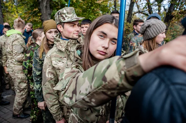 Marșul Eroilor Naționaliști Gloria " — Fotografie, imagine de stoc