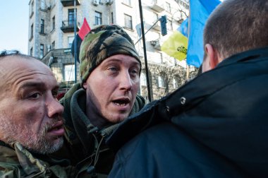 Merkez Kiev protesto eyleminde