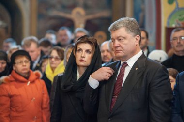 Ukraynalı politikacılar öldürdü Euromaidan eylemciler anısına onur