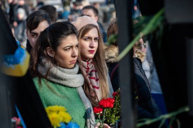  Euromaidan aktivistlerin cinayetleri üçüncü yıldönümü