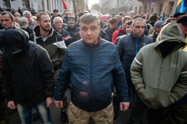 Protesto pela grande reforma política em Kiev — Fotografia de Stock