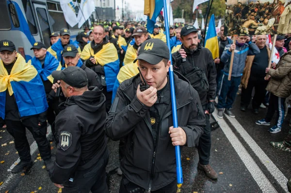 Protestera för stora politiska reformer i Kiev — Stockfoto