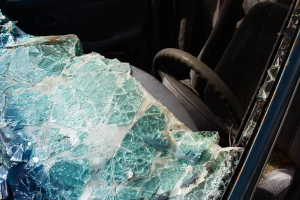 Auto nehoda nebo silniční nehody — Stock fotografie