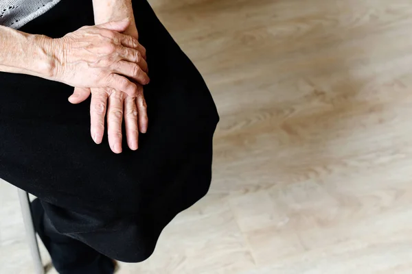 Pension, ålderdom och vård för seniorer — Stockfoto