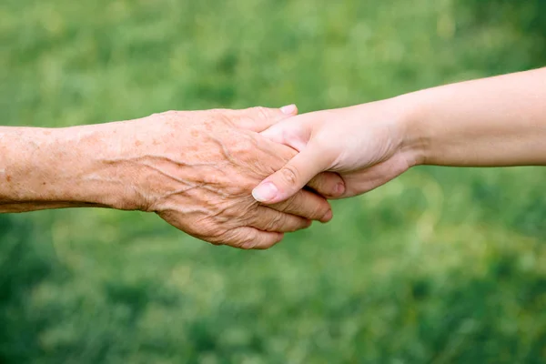 Pension, ålderdom och vård för seniorer — Stockfoto