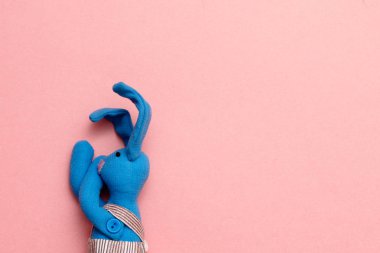 sevimli tavşan uyku veya rüya