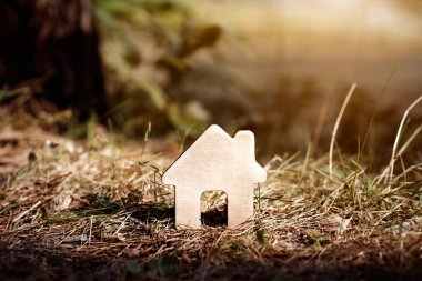 güzel bir ahşap ev