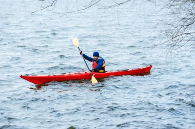 Ukrayna 12 Nehri üzerinde Kayak Kış
