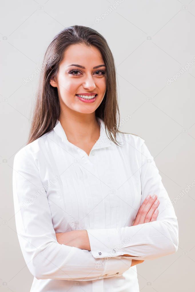 Portrait of businesswoman