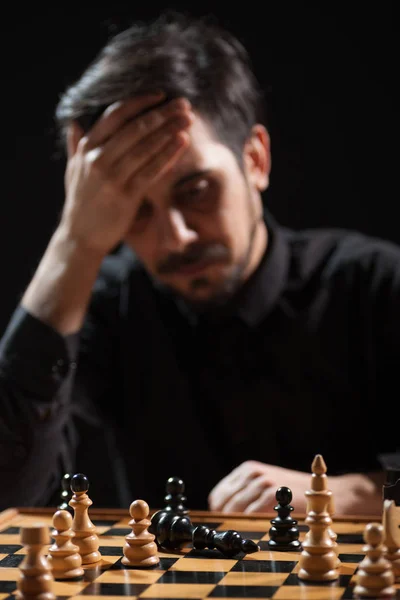 Παιχνίδι του σκακιού — Φωτογραφία Αρχείου