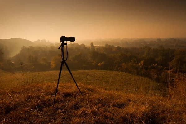 Profesjonalny sprzęt fotograficzny — Zdjęcie stockowe