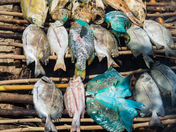 Grillowane Świeże Ryby Karimunjawa Indonezja — Zdjęcie stockowe