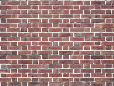 arkaplan için kırmızı blok tuğla duvar
