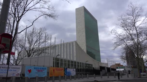 Création Plan Des Nations Unies New York — Video