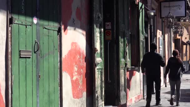 Pengambilan Gambar Dari French Quarter New Orleans Day — Stok Video