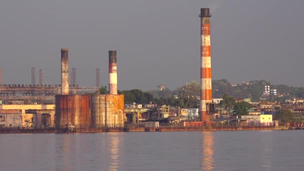 Diminuição Local Industrial Havana Cuba — Vídeo de Stock