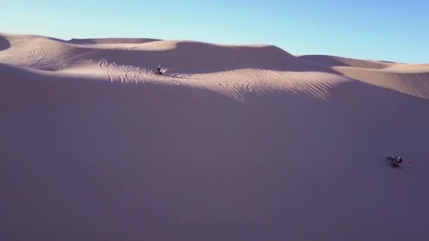 Баги Дюн Atv Перегони Через Imperial Sand Dunes Каліфорнії — стокове відео