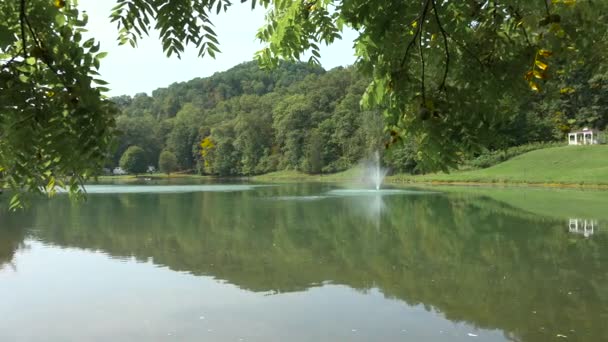 웨스트버지니아주의 미개척지에 낭만적 아름다운 — 비디오
