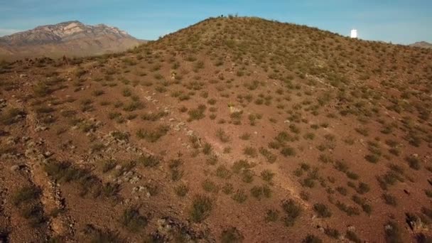 Devasa Bir Güneş Enerjisi Dizisi Olan Primm Nevada Bakan Bir — Stok video