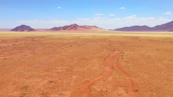 Bella Aerea Sul Deserto Namib Namibia — Video Stock