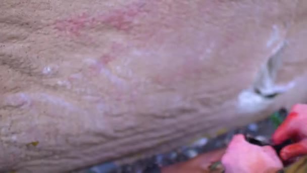 Simülasyon Tatbikatında Meydana Gelen Patlama Sonucu Yaralanan Askerler Tedavi Altına — Stok video