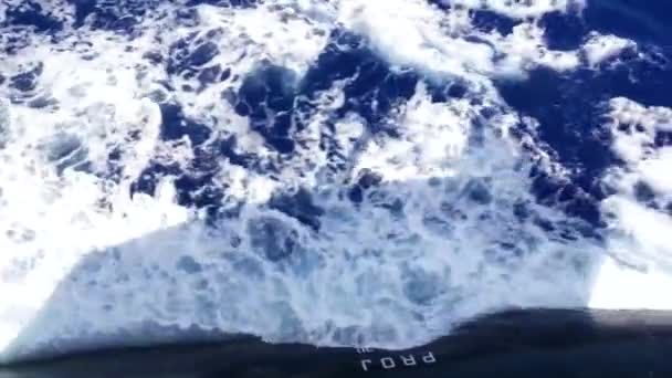 Marine Zeelieden Inspecteren Onderhouden Uss Texas Een Nucleaire Onderzeeër Zee — Stockvideo