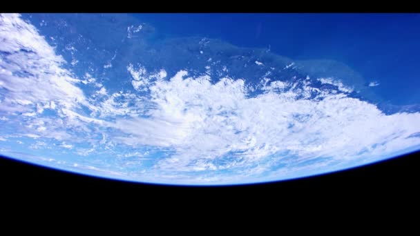 Úžasné Záběry Země Mezinárodní Vesmírné Stanice — Stock video