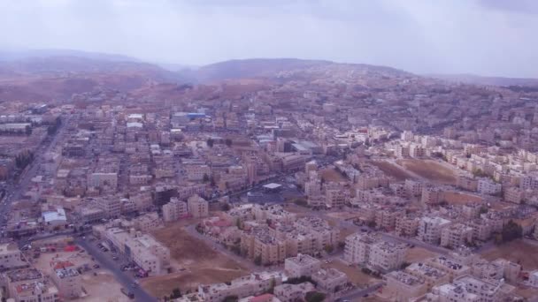 2019 Hög Antenn Över Staden Amman Jordanien — Stockvideo