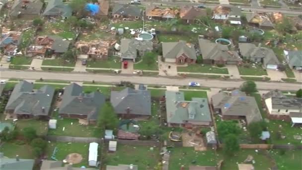 Luftaufnahmen Des Tornados Von Moore Oklahoma — Stockvideo