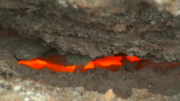 Fluxo Lava Puna Perto Cidade Pahoa Hawaii — Vídeo de Stock