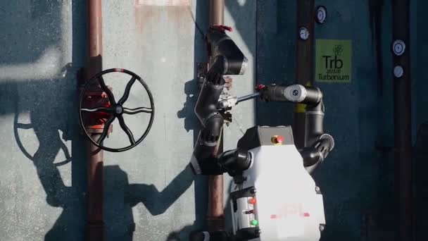 Παραδείγματα Ρομποτικής Τεχνολογίας Υπό Ανάπτυξη Από Επιστήμονες Της Nasa — Αρχείο Βίντεο