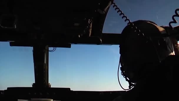 Mariniers Vliegen Met Osprey Afghanistan — Stockvideo