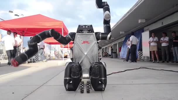 Défi Robotique Nasa Aboutit Robot Jpl — Video