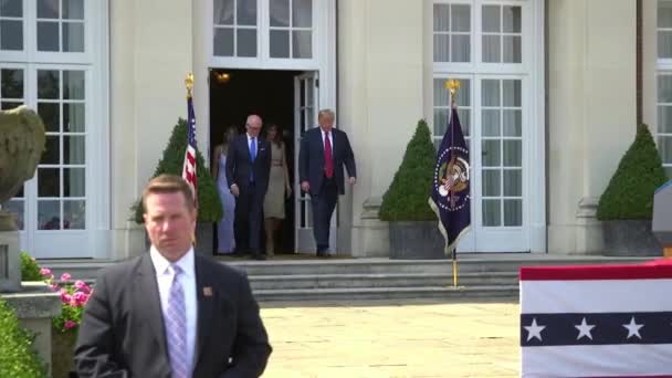 2018 Faits Saillants Donald Trump Melania Trump Visite Royaume Uni — Video