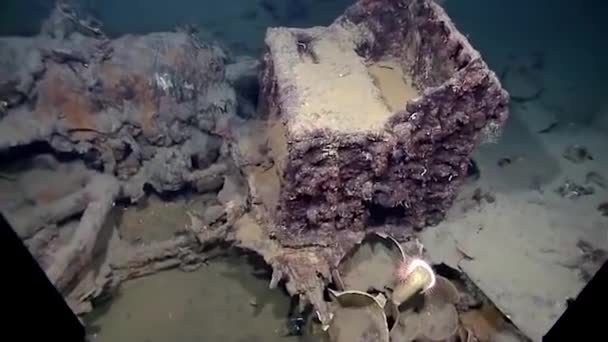 Circa 2010S Noaa Explora Naufragio Golfo México 2012 — Vídeo de stock