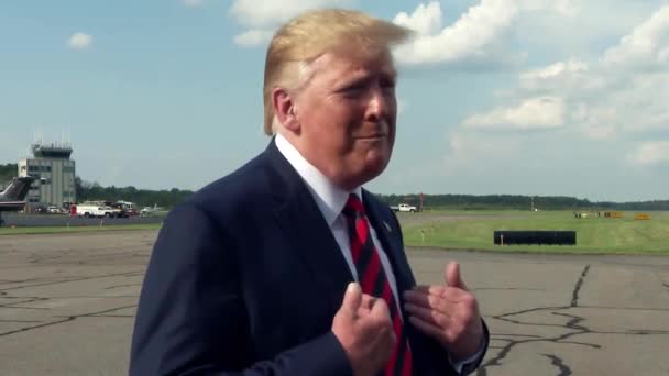 Presidente Trump Fala Sobre Fazer Reforma Justiça Penal 2019 — Vídeo de Stock