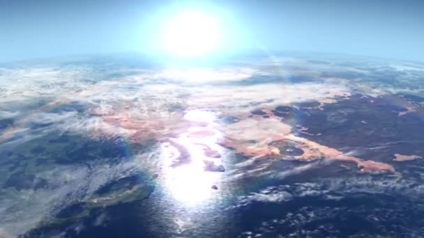 Animatie Van Atmosfeer Van Mars Door Nasa — Stockvideo