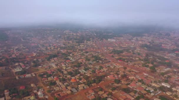 2020 Afgelegen Jungle Stad Het Binnenland Van West Afrikaanse Wildernis — Stockvideo