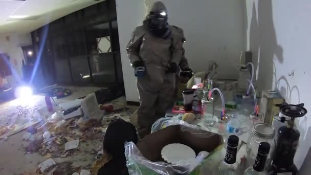 2019 Abd Ordusu Personeli Tarafından Kimyasal Sızıntı Veya Zehirli Gaz — Stok video