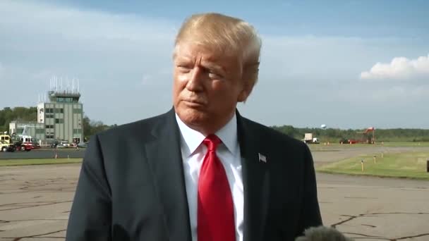 Prezydent Trump Mówi Kandydowaniu Coreya Lewandowskiego Urząd Polityczny 2019 — Wideo stockowe