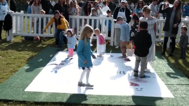 2019 White House Easter Egg Roll — Vídeo de stock