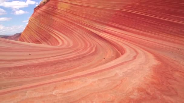 Belle Foto Paria Canyon Arizona Sue Famose Onde Arenaria — Video Stock