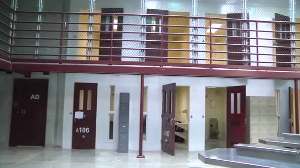Estabelecendo Tiros Prisão Gitmo Baía Guantanamo Cuba — Vídeo de Stock